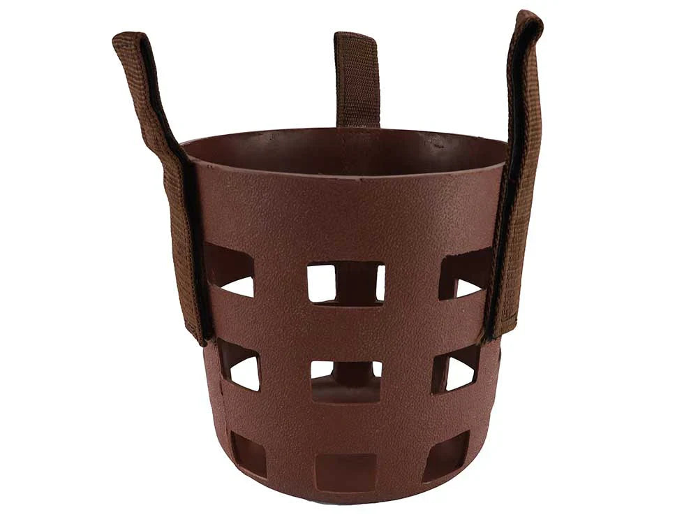 Brown Rubber Grazing Muzzle