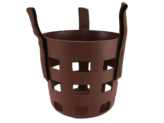 Brown Rubber Grazing Muzzle
