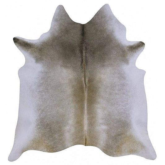 Grey Palomino Brazilian Cowhide Rug: XXL