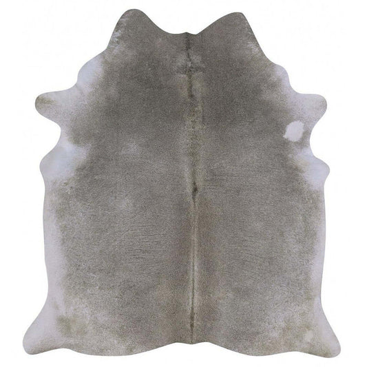 Grey Brazilian Cowhide Rug: XXL