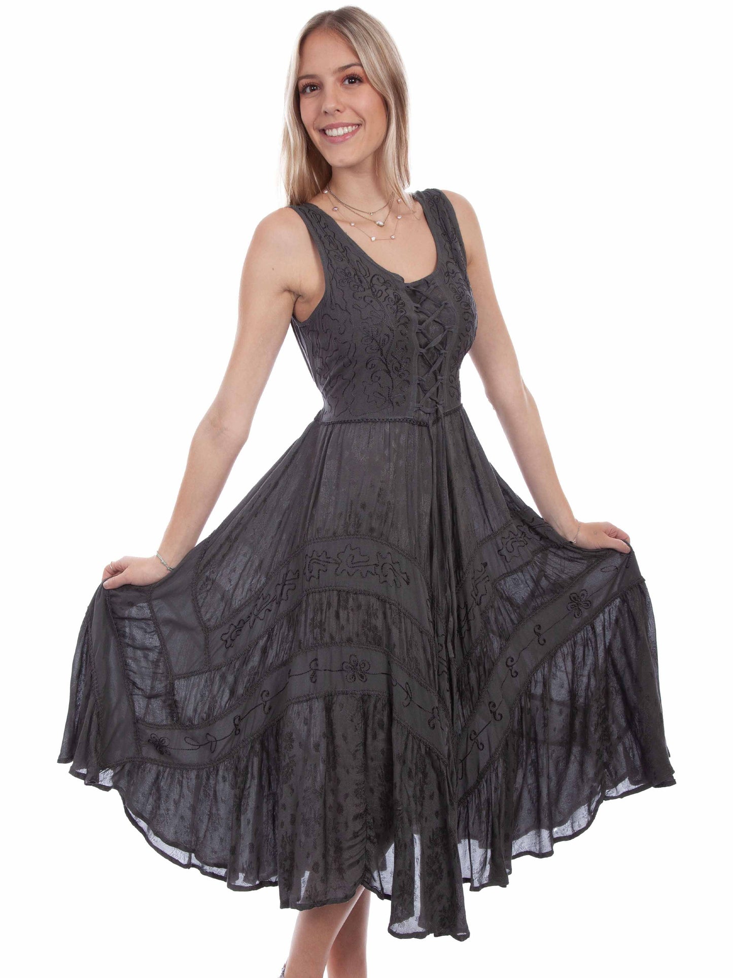 Lace Front Dress - HC118