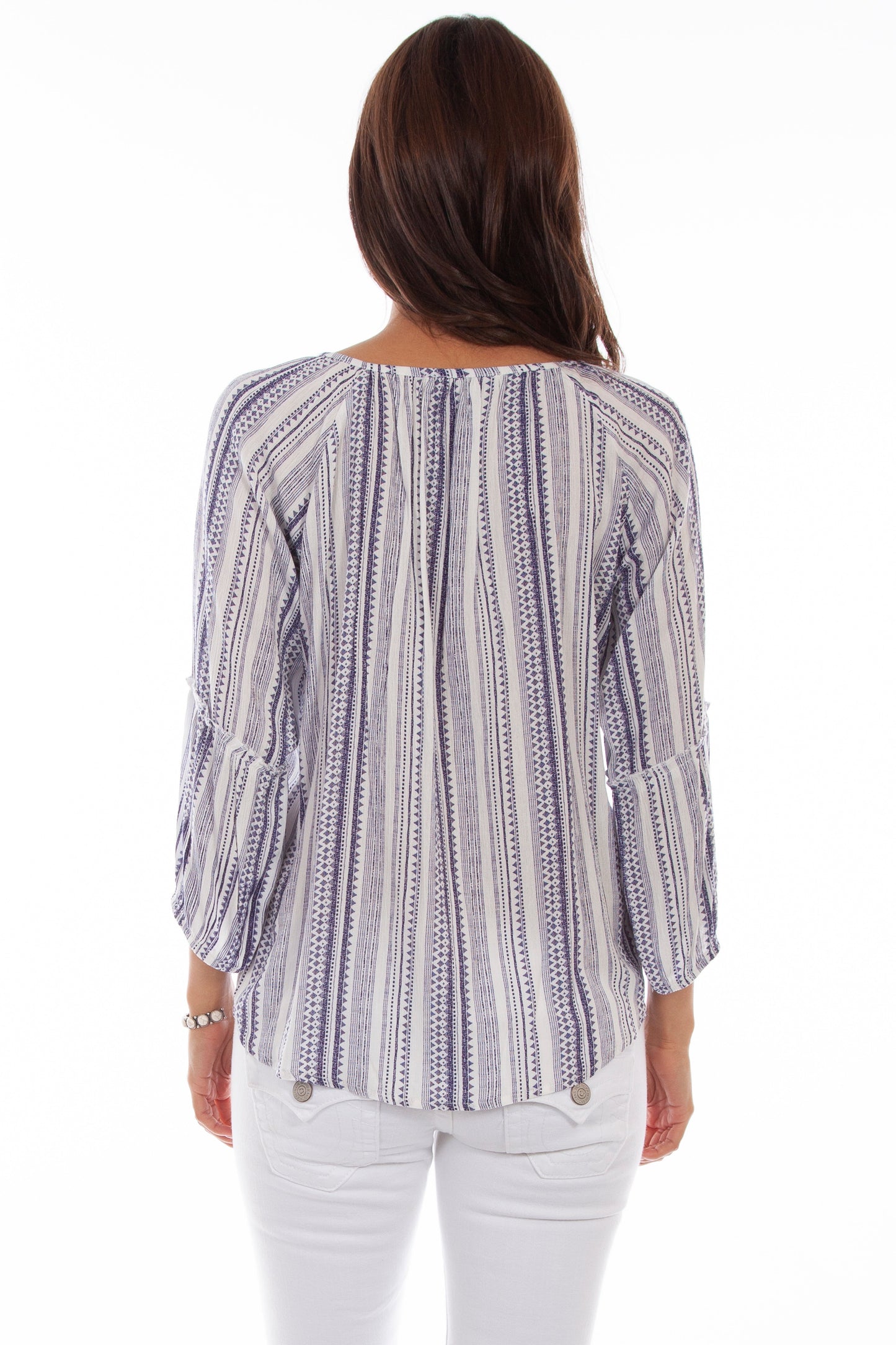 3/4 Sleeve Peasant Top - HC665