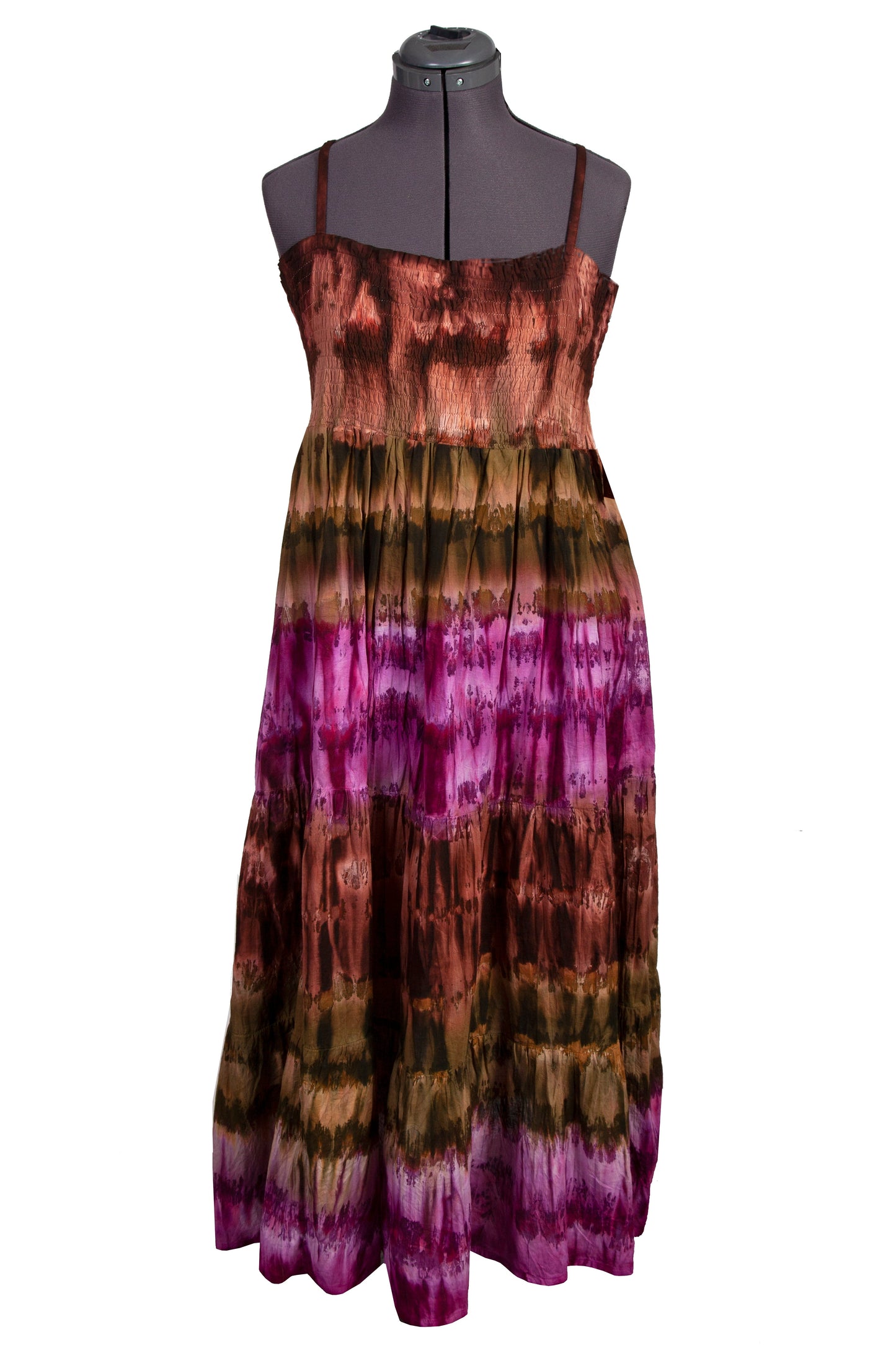 Tie Dye Spaghetti Strap Dress(tubeto - HC72