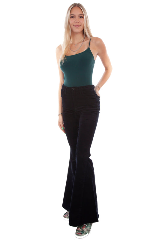 Corduroy Bell Bottom Pants - HC783