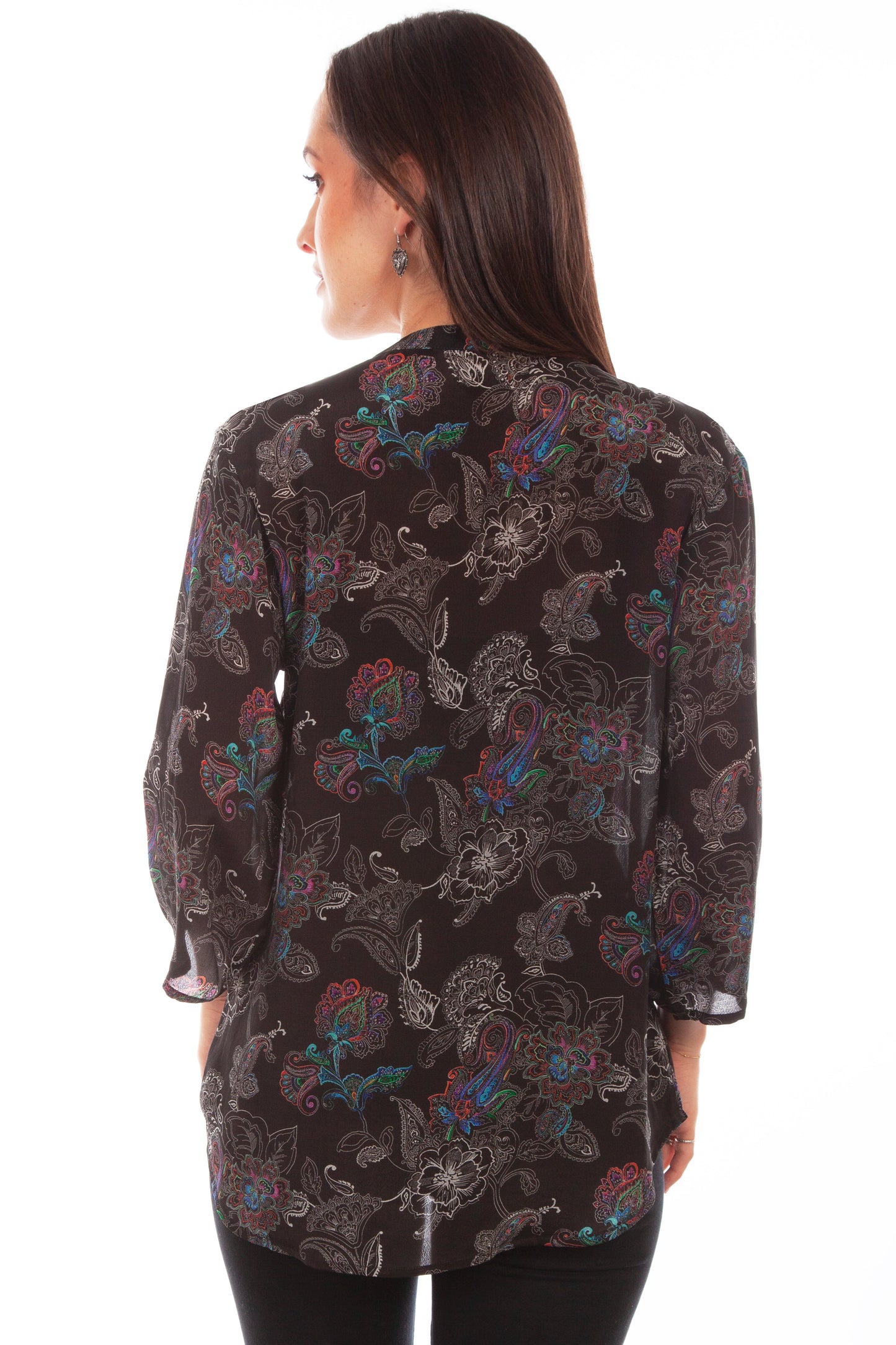 Floral Print Blouse - HC803