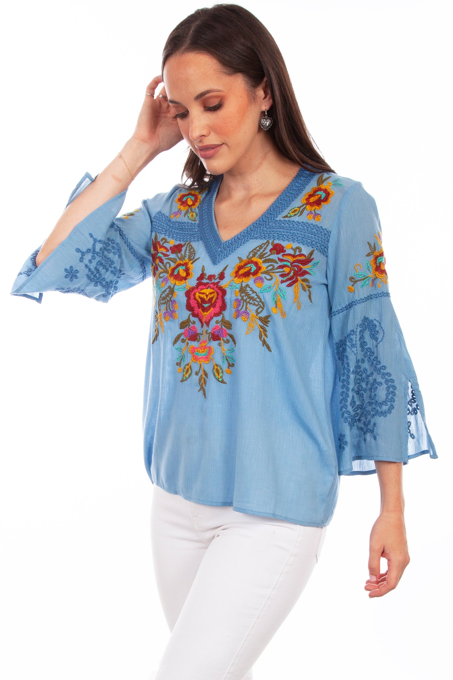 Embroidered Blouse - HC819