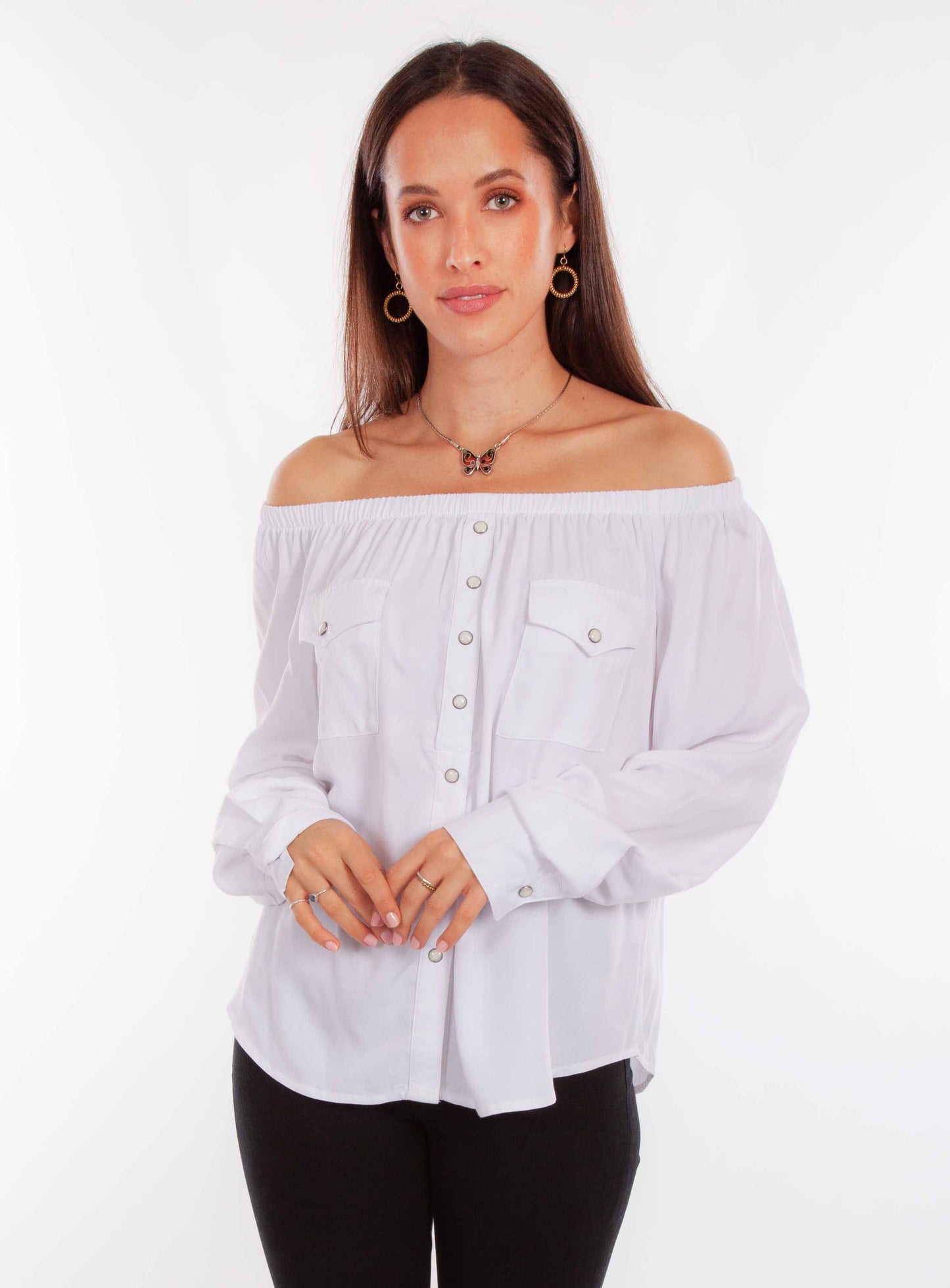 Off Shoulder Blouse - HC850