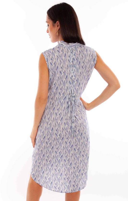 Lace Up Back Dress - HC858