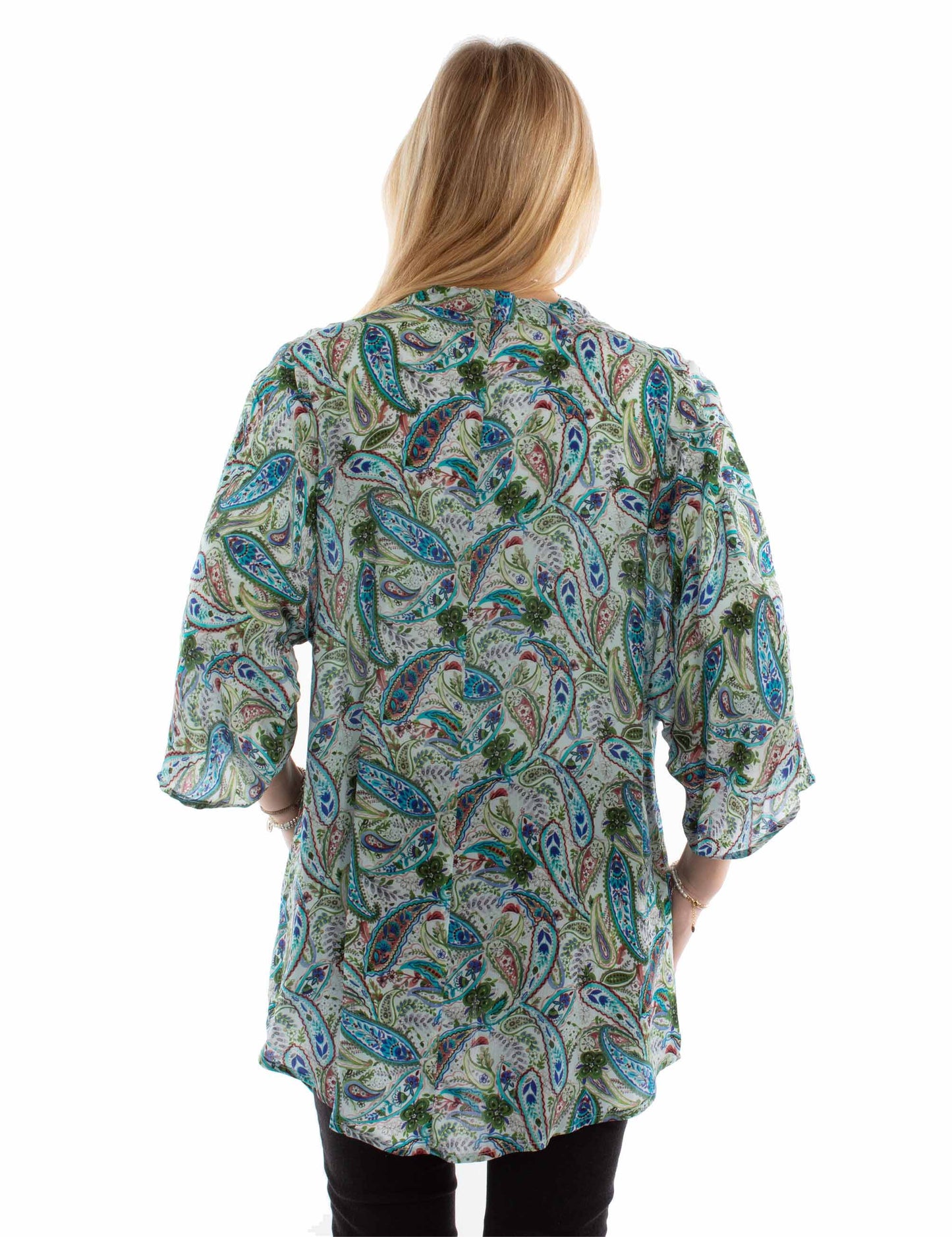 Paisley Print Kimono - HC948