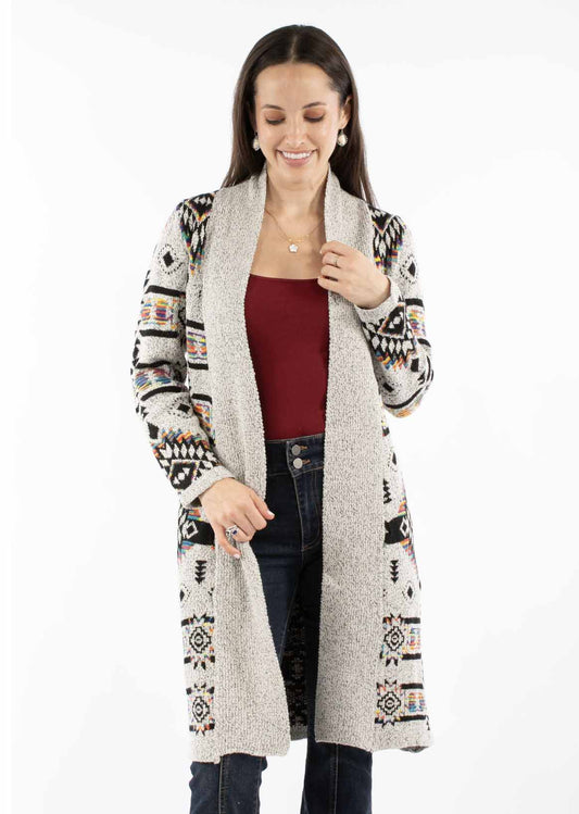 Open Front Duster Cardigan - HC971