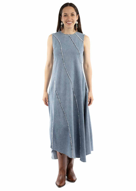 Long Denim Dress - HC978
