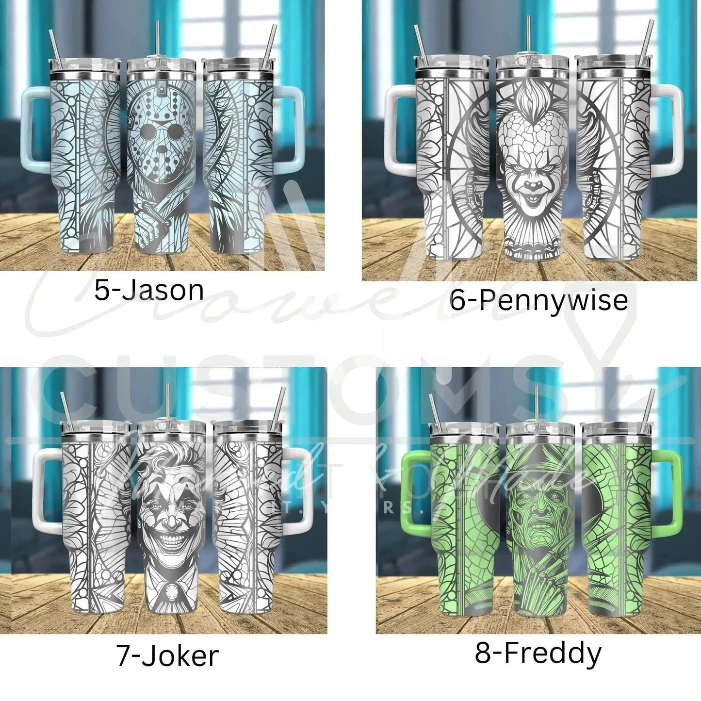 Halloween Tumbler | Genuine Stanley -Choose Your Nightmare - Engraved Tumbler | Genuine Stanley