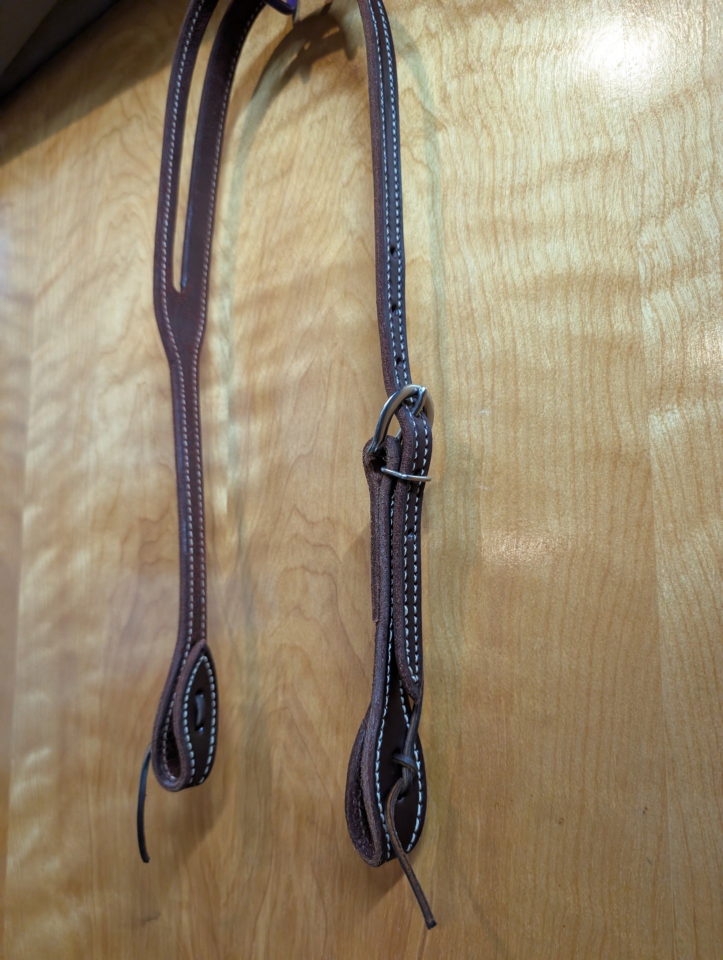 Harness Leather Oiled Split Ear Headstall