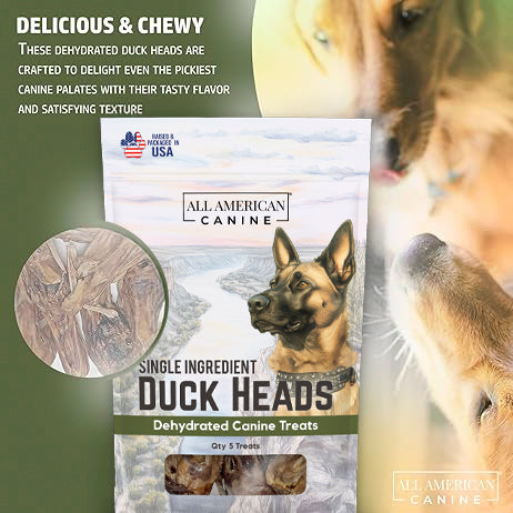 Dehydrated Duck Heads