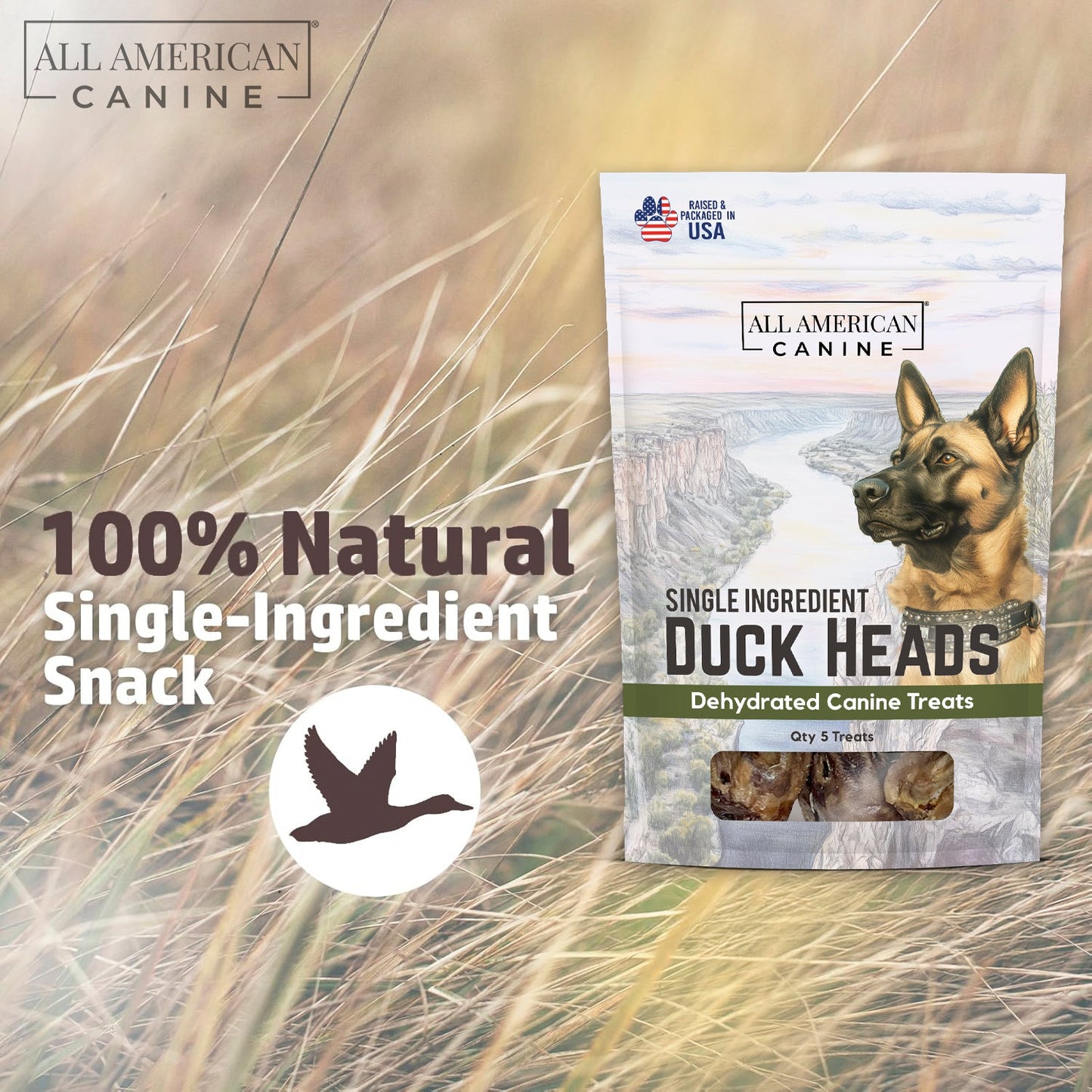 Dehydrated Duck Heads