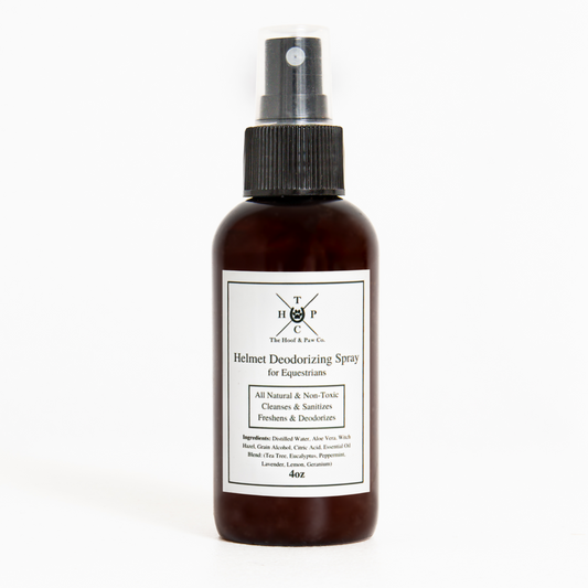 All Natural Helmet Deodorizing Spray- for Humans - 4oz