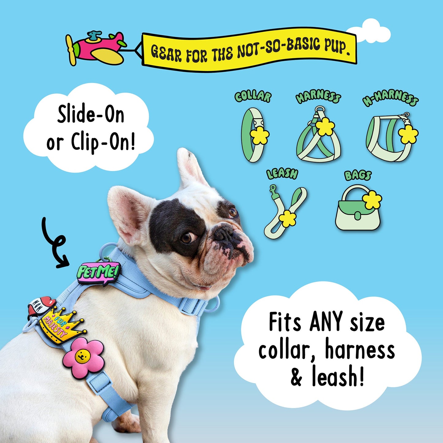 Fun Guy Jiby Dog Charm