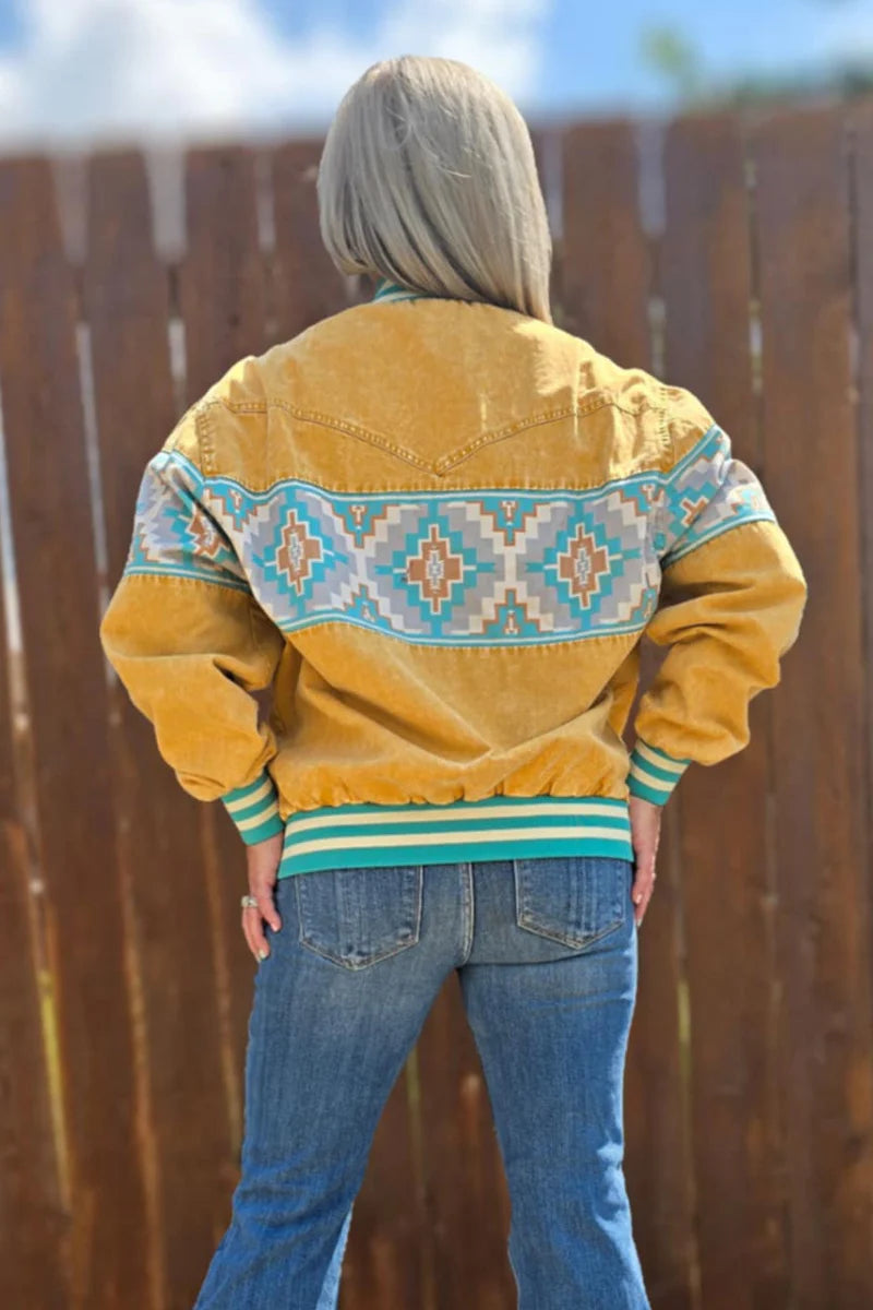 FRESH OUTTA THE 90'S BOMBER JACKET