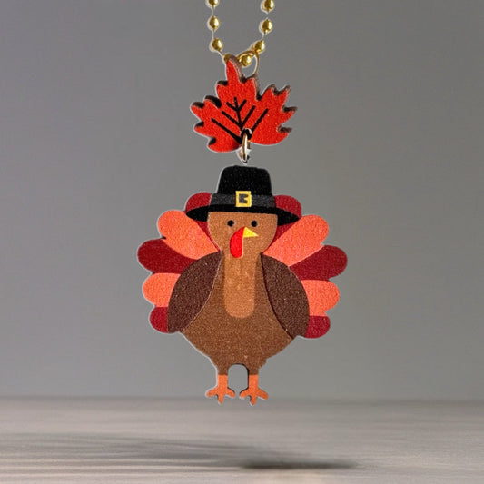 Turkey Charm - Tumbler Handle Charm