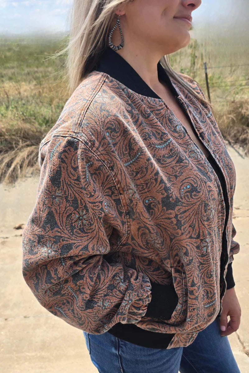 Keep it Western  Bomber Jacket
