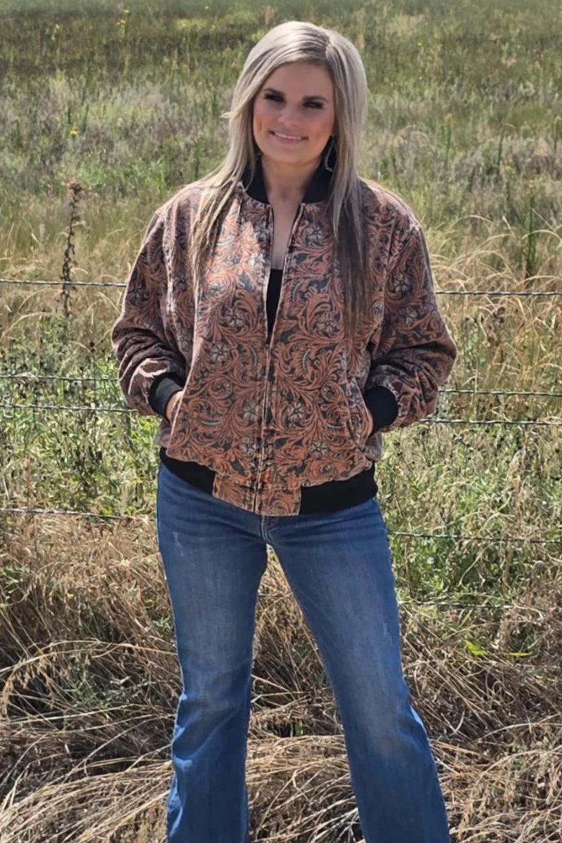 Keep it Western  Bomber Jacket
