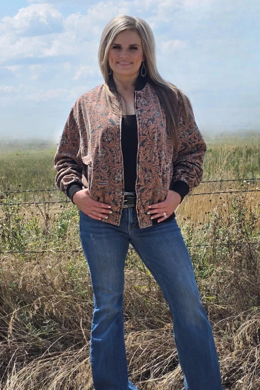 Keep it Western  Bomber Jacket