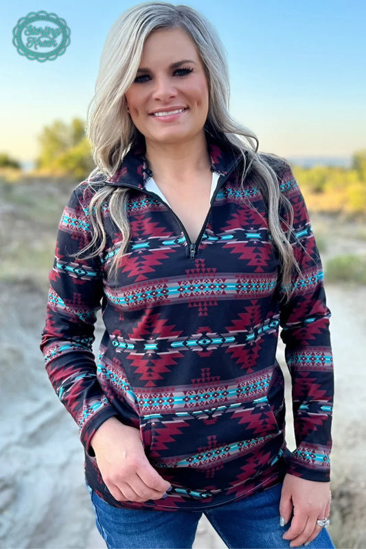 Crimson Kreek pullover