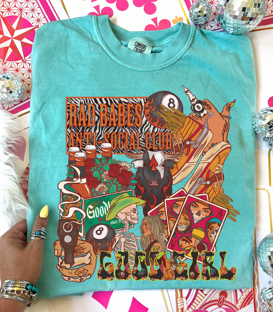 Bad knees patchwork Tee