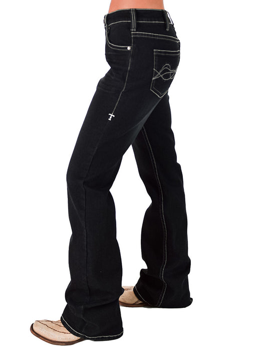 Dark Charcoal DFMI Cowgirl Tuff Jeans