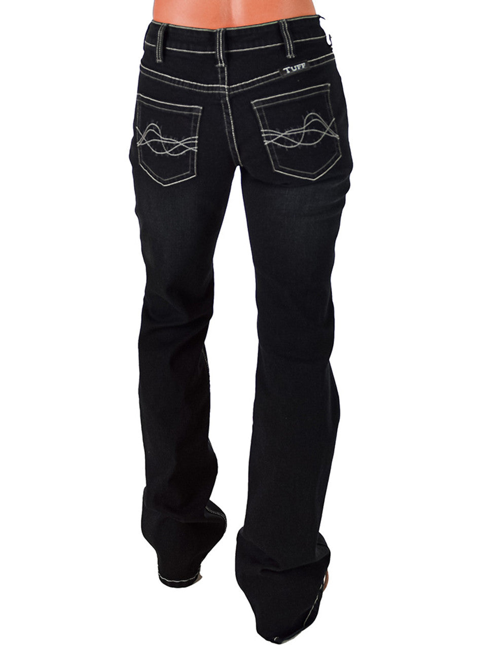 Dark Charcoal DFMI Cowgirl Tuff Jeans
