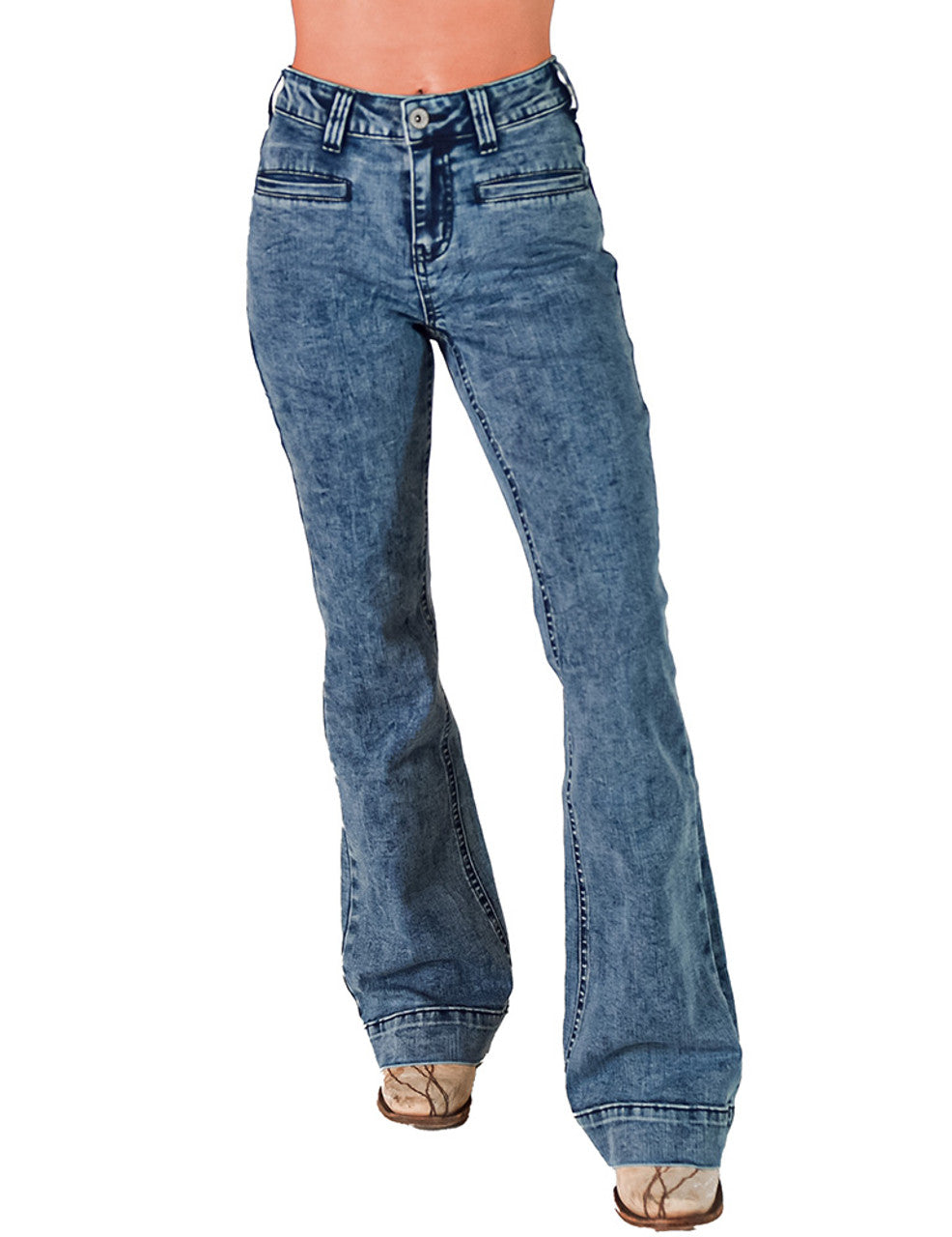 Boot stitch Blues Cowgirl Tuff Jeans