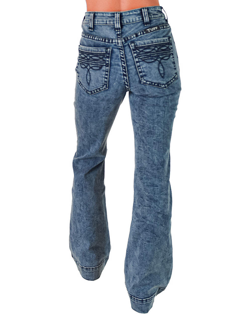 Boot stitch Blues Cowgirl Tuff Jeans