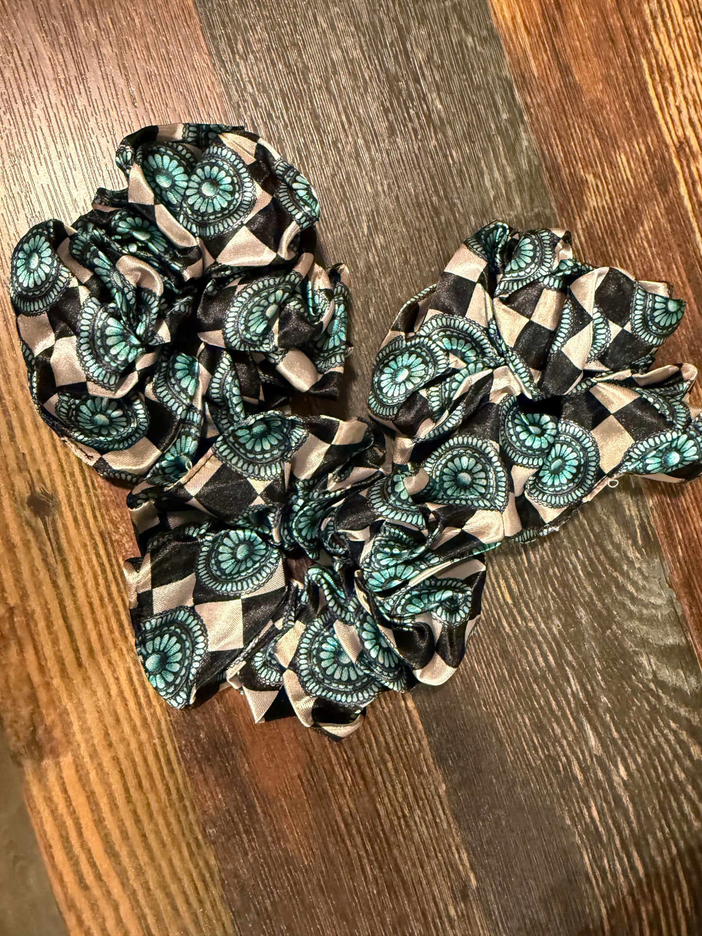 Western Hair Scrunchies