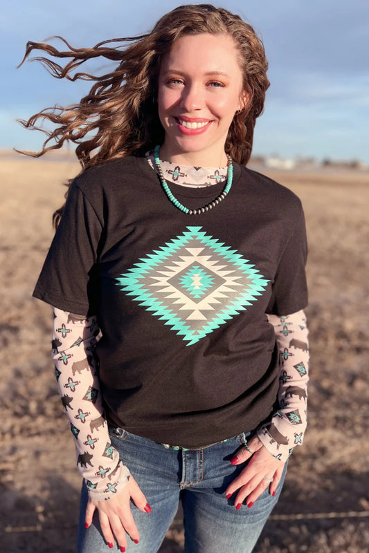 Show me you Aztec Tee