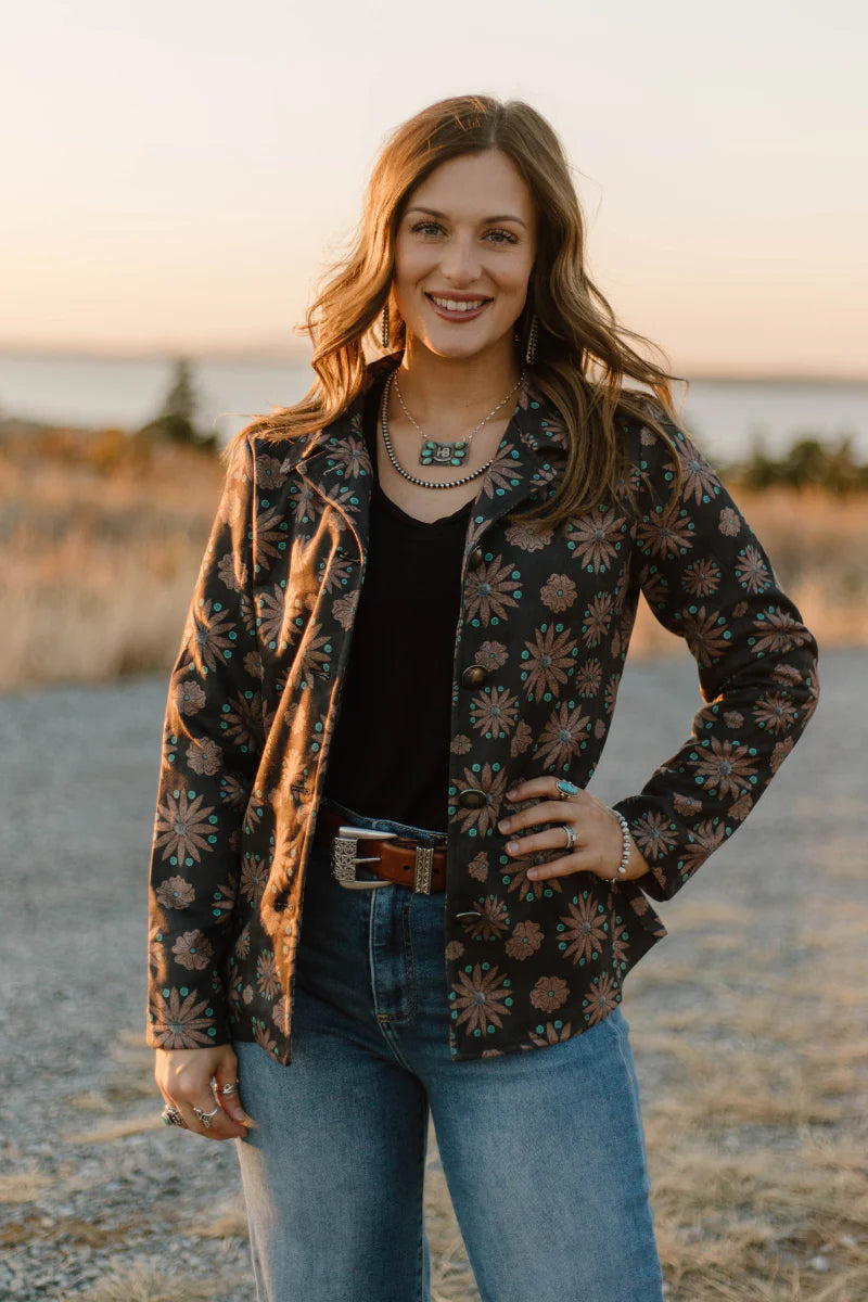 Western Bloom Blazer