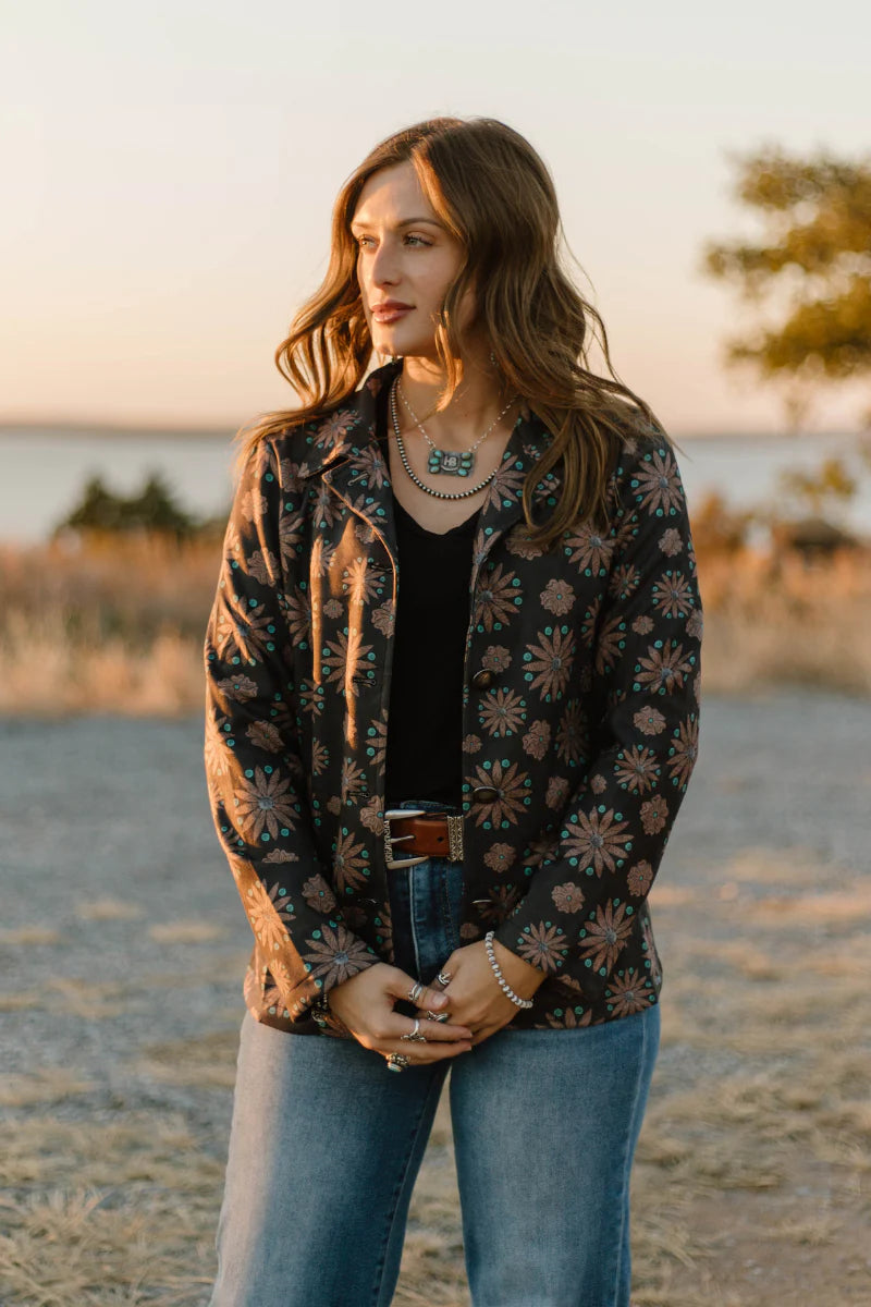 Western Bloom Blazer