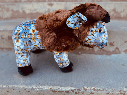Farm Pal - Grey Aztec Buffalo medium