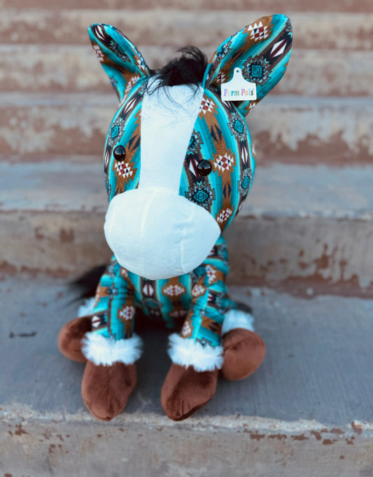 Farm Pal - Emerald Aztec Horse Large
