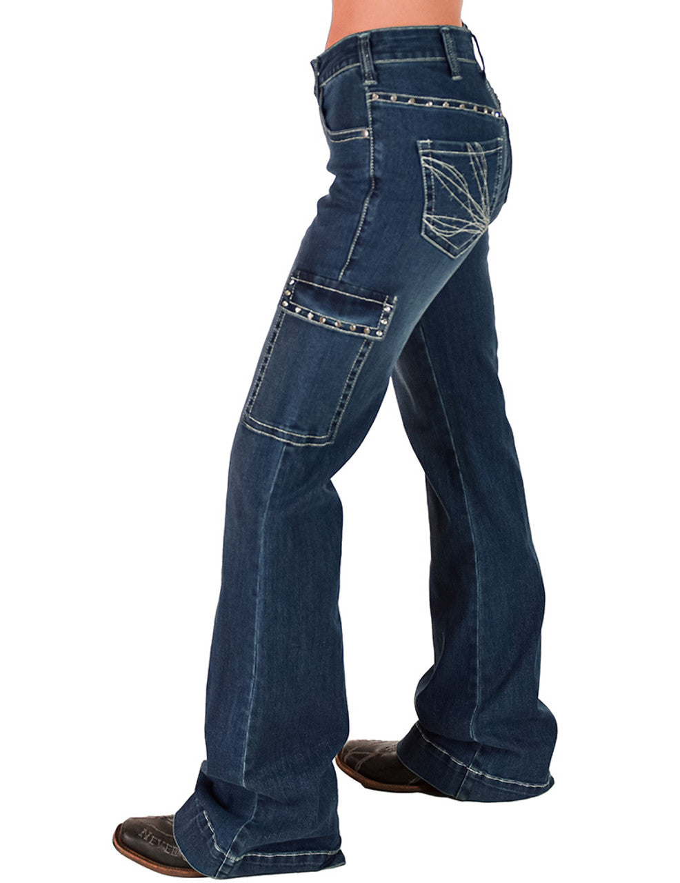 Crystal Rock Trousers Cowgirl Tuff Jeans