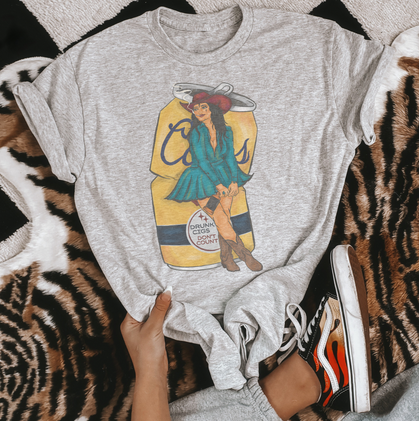 Drunk Cigs Don’t Count tee