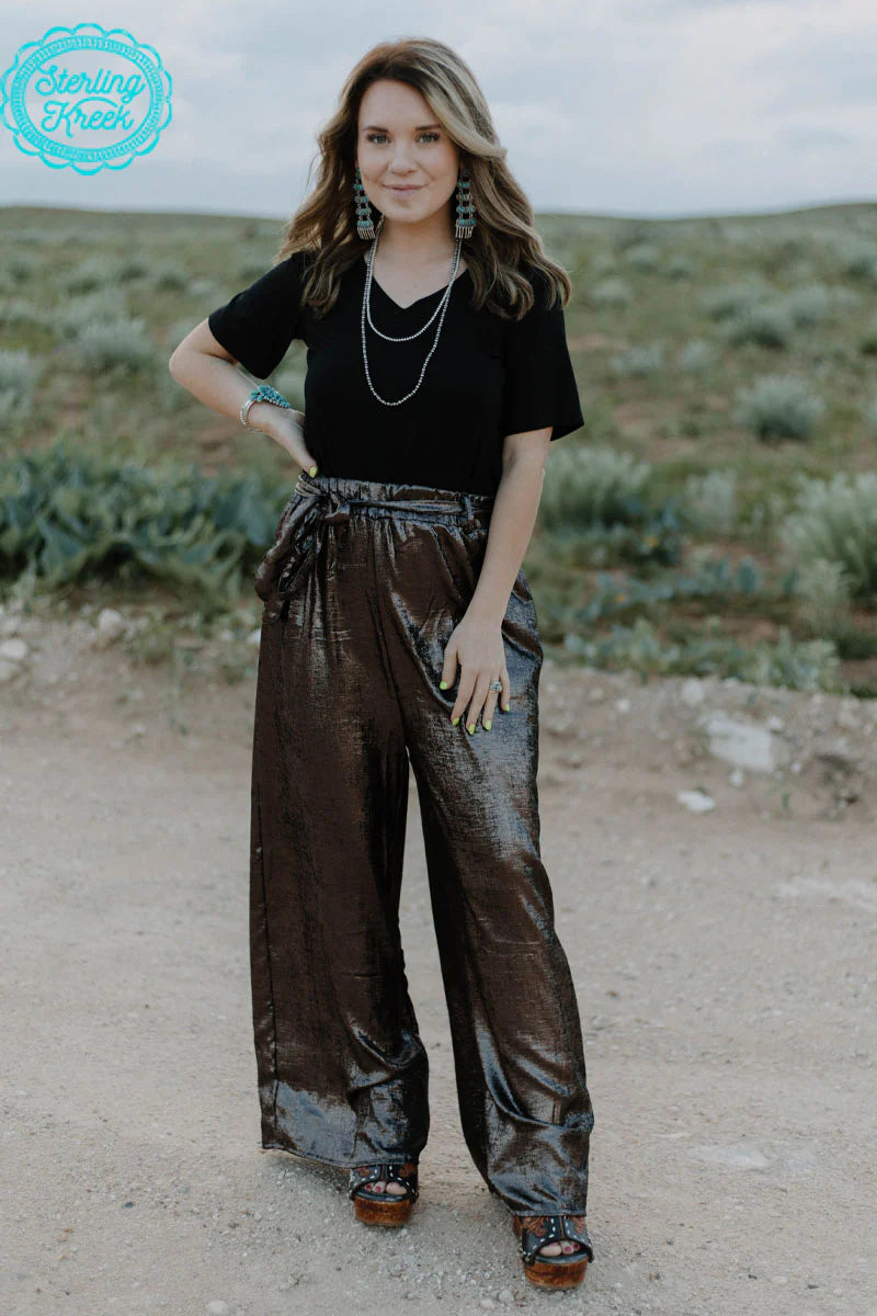 Fancy Pants Metallic Copper