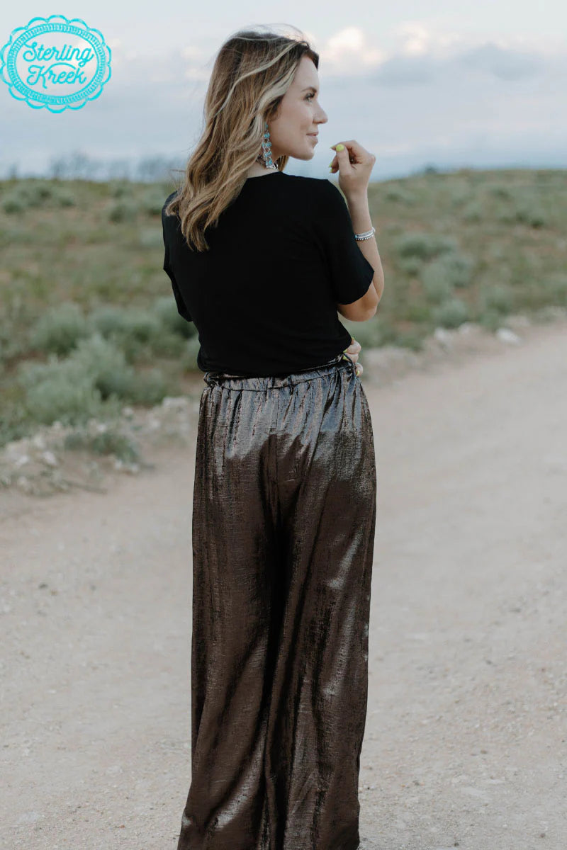 Fancy Pants Metallic Copper