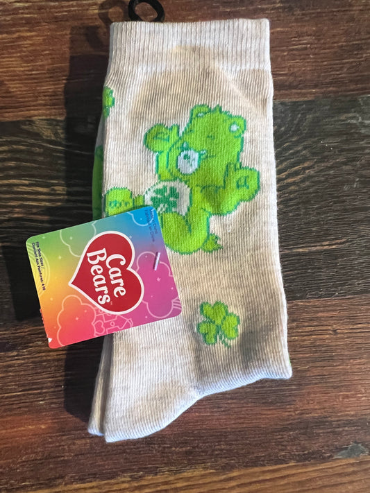 Good Luck Bear Crew Socks