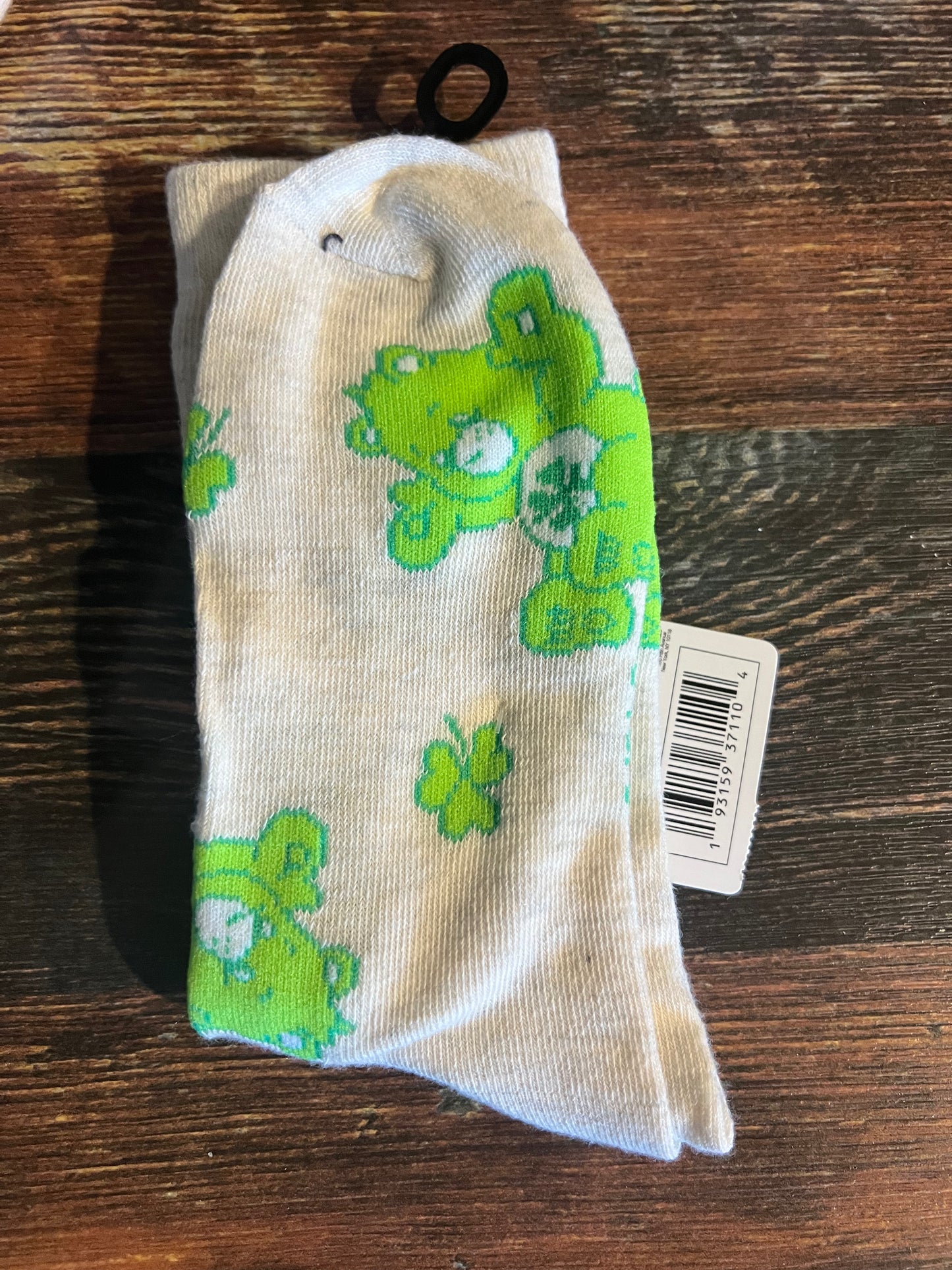 Good Luck Bear Crew Socks