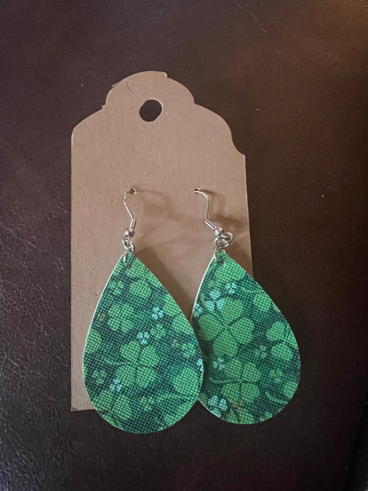 St Patrick’s day earrings J