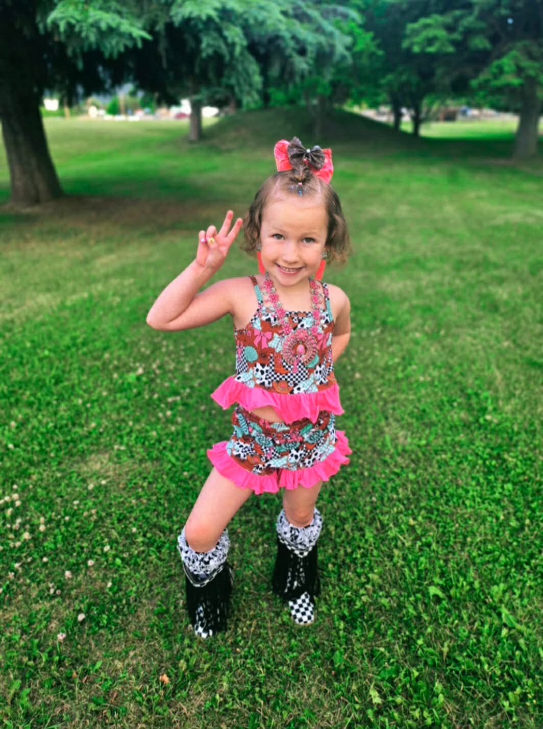 Crawfish Cowgirl Set  (FINAL SALE)