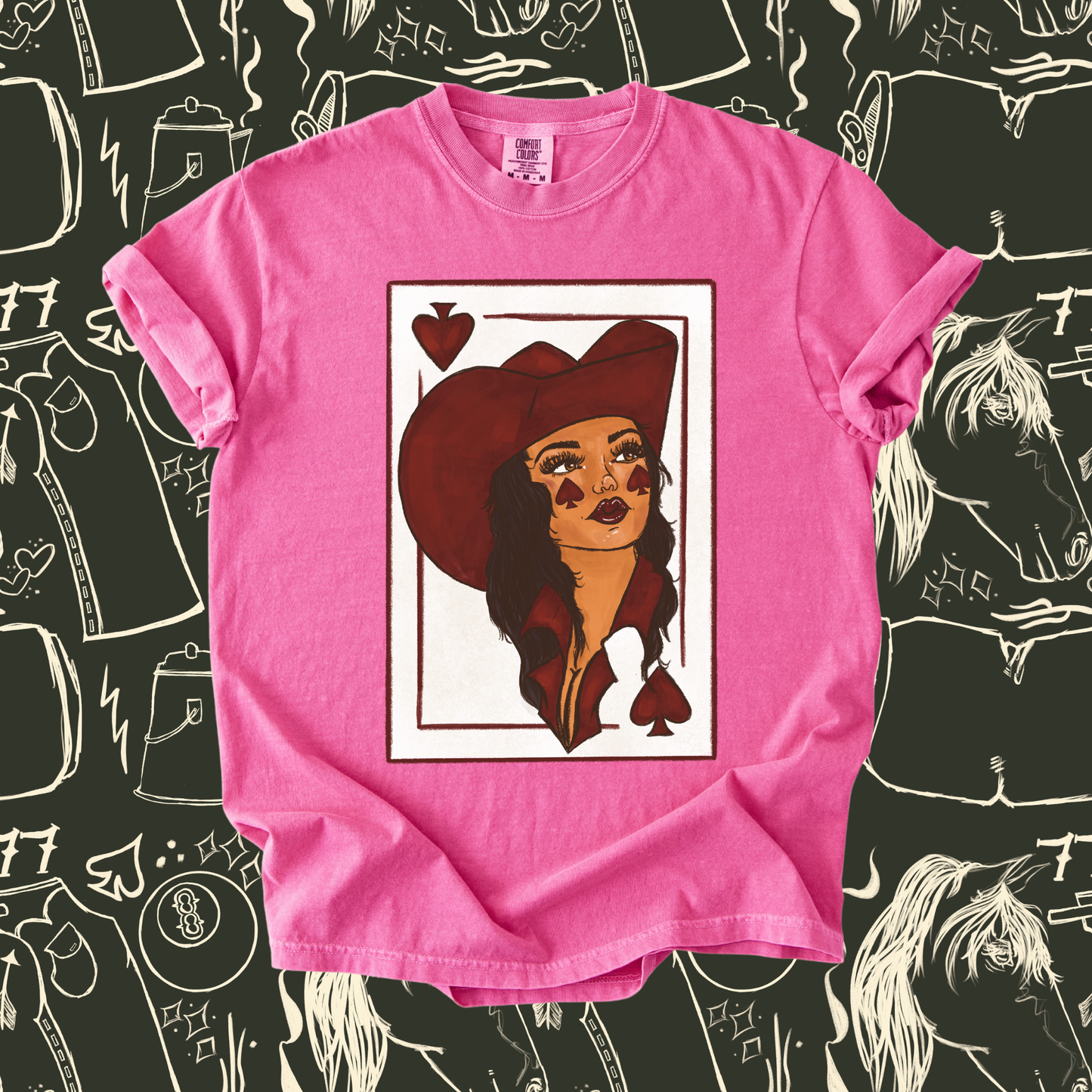 Queen of Spades Tee