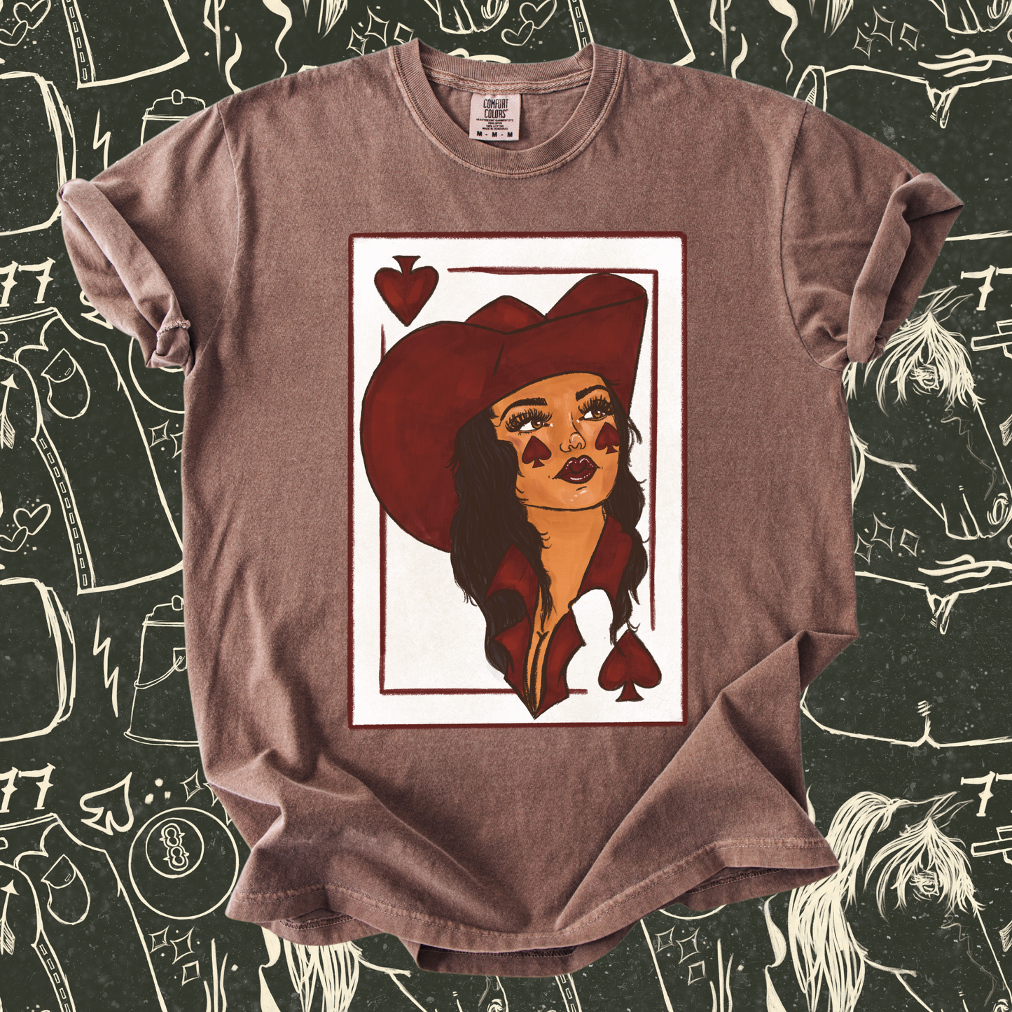 Queen of Spades Tee