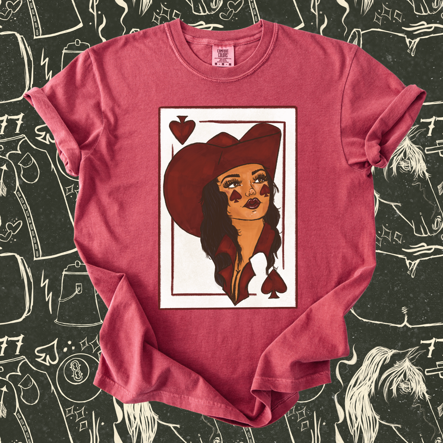 Queen of Spades Tee