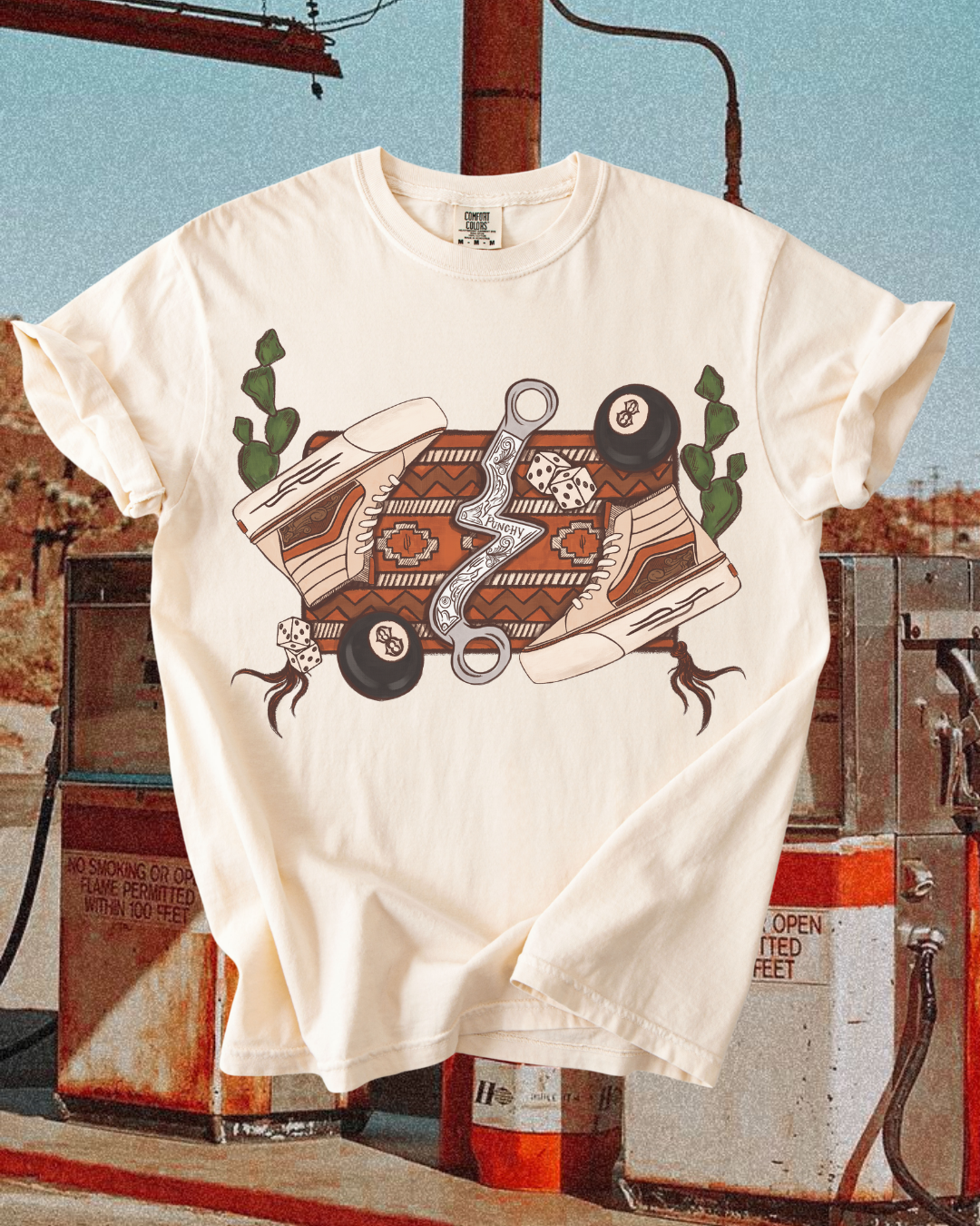Punchy Saddle Blanket Tee